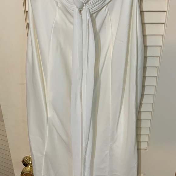 David’s Bridal destination Wedding Dress Ivory sz8 - Picture 6 of 8